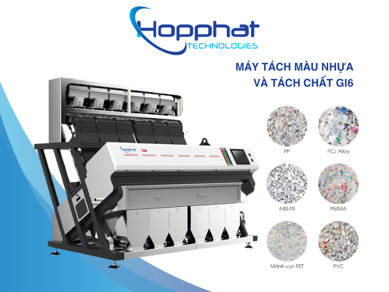 MÁY TÁCH MÀU VÀ TÁCH CHẤT NHỰA GI6/GI*6